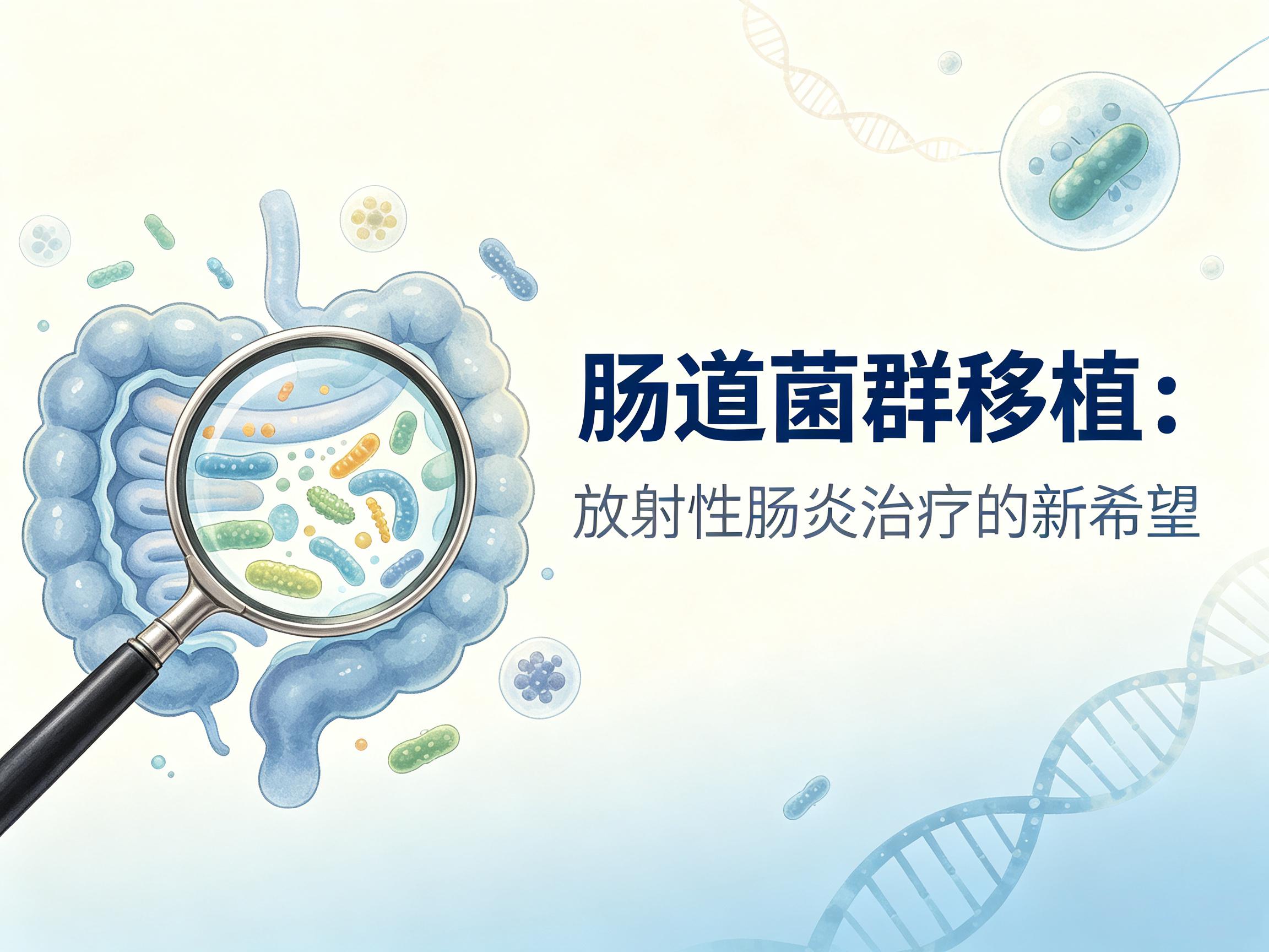 湛江市|第3期 肠道菌群移植：放射性肠炎治疗的新希望